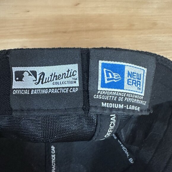 Toronto Blue Jays New Era Batting Practice Flex Hat Black M/L Retro MLB - Picture 6 of 6